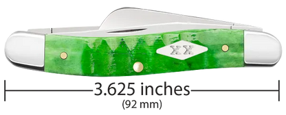 Case XX™ Medium Stockman Gator Jig Bright Green Bone