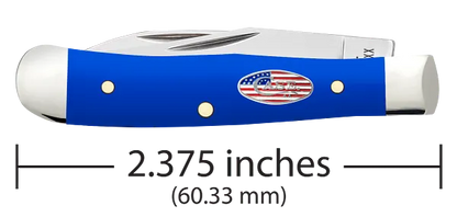 Royal Blue Synthetic Smooth Tiny Trapper