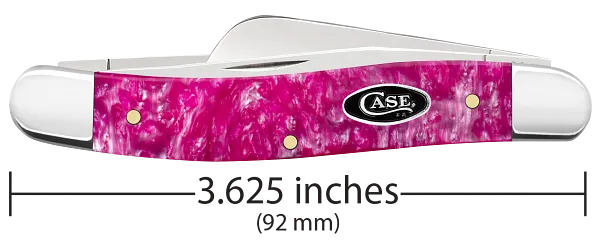 Case XX™ Stockman Pink Crackle Kirinite 16161 Stainless Pocket Knife