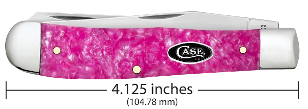 Case XX™ Trapper Pink Crackle Kirinite 16160 Stainless Pocket Knife