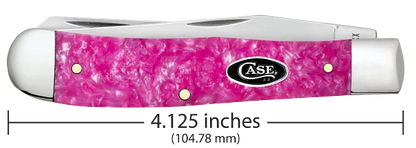 Case XX™ Trapper Pink Crackle Kirinite 16160 Stainless Pocket Knife