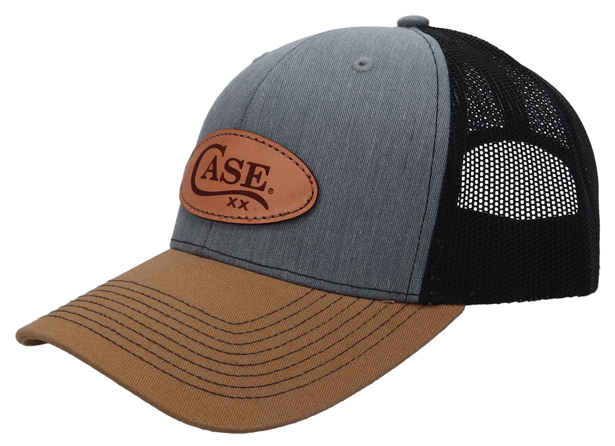 Case XX™ Knives Logo Heather Gray Gold & Black Ball Cap