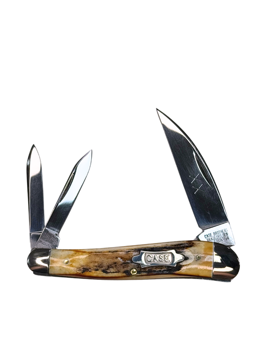 Vintage 1994 Case Class Stag Seahorse Whittler