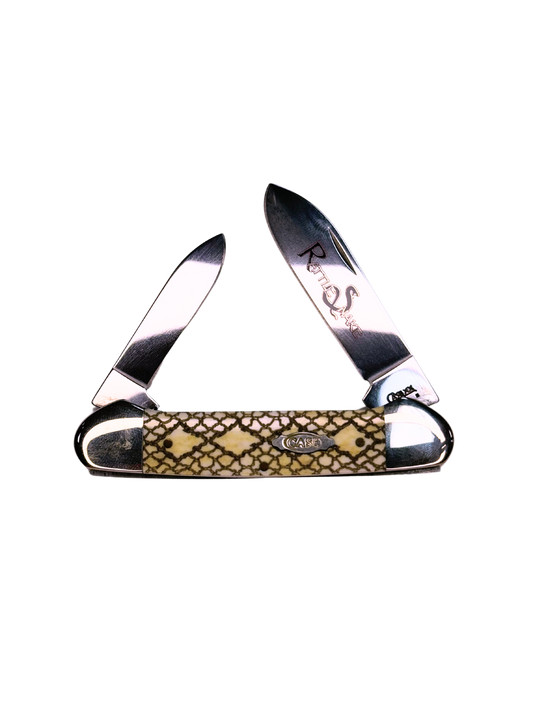 Vintage Case XX Rattlesnake Canoe