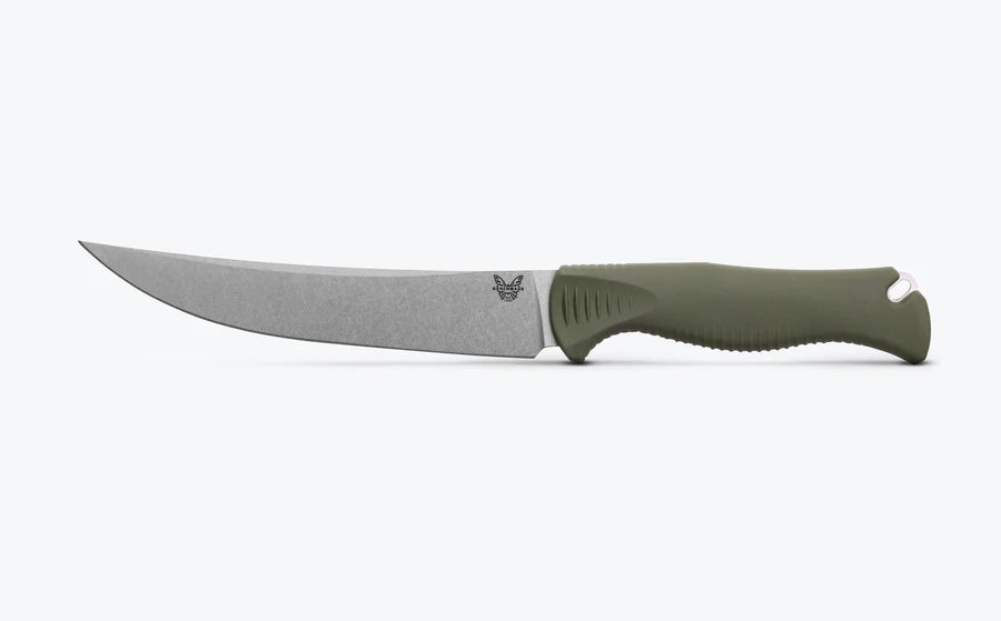 Meatcrafter® | Dark Olive Santoprene® | 6" Trailing point