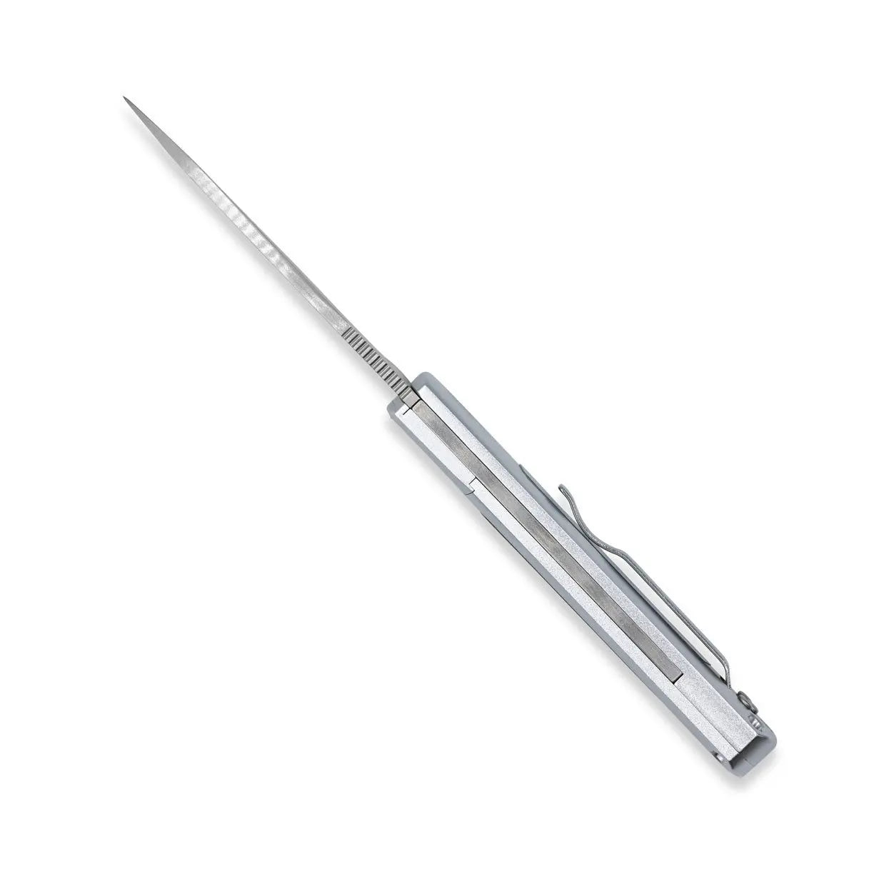 Gideon Hidden Release Abalone with Silver Bolster