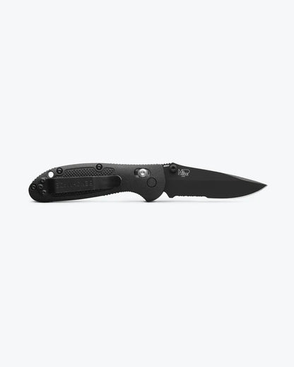 Mini Griptilian® | Black Grivory® | Drop-point