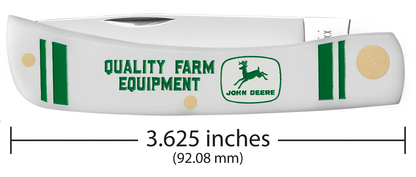 Case XX™ Sodbuster Jr John Deere White Synthetic