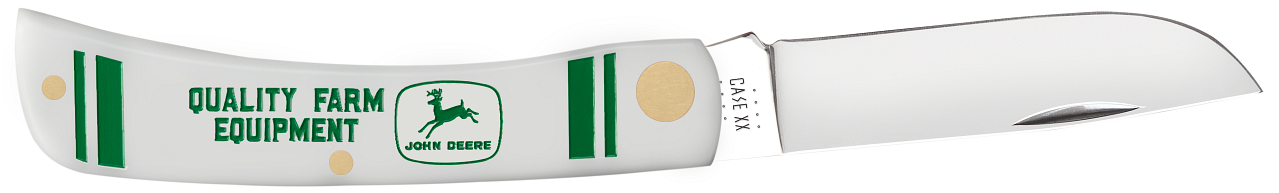 Case XX™ Sodbuster Jr John Deere White Synthetic