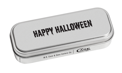 Trapper Orange Black Cat Halloween 13365 Stainless Pocket Knife
