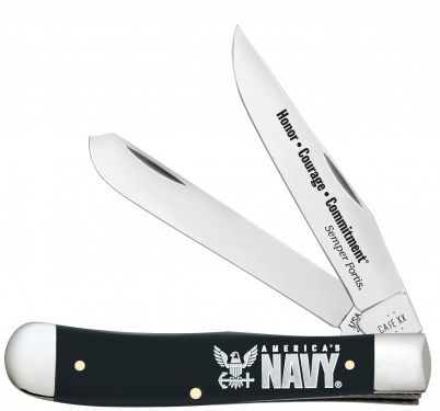 Case XX™ Trapper U.S. Navy Black Synthetic