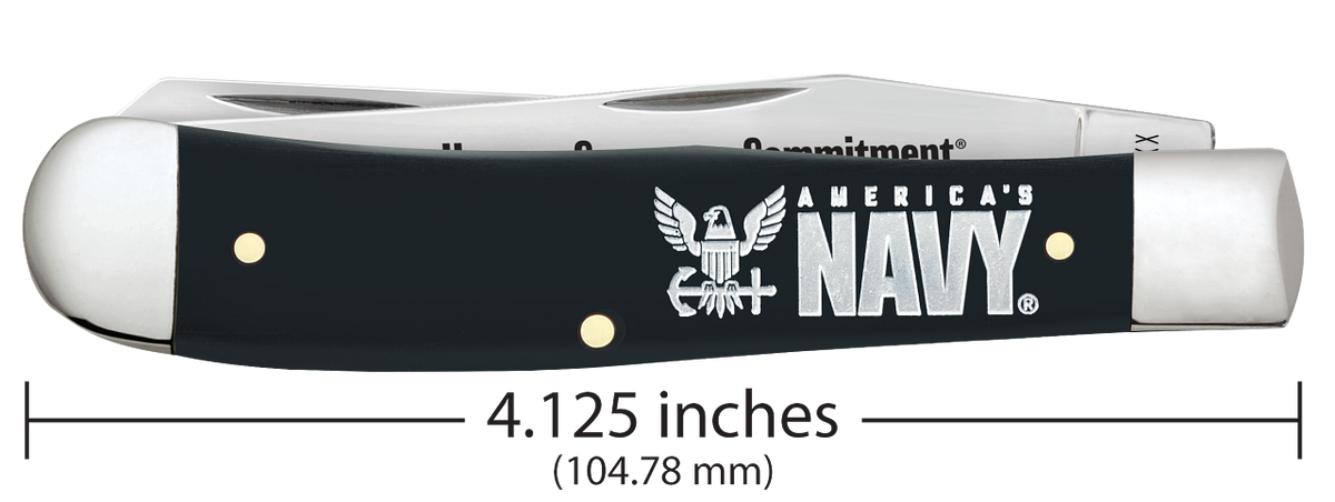 Case XX™ Trapper U.S. Navy Black Synthetic