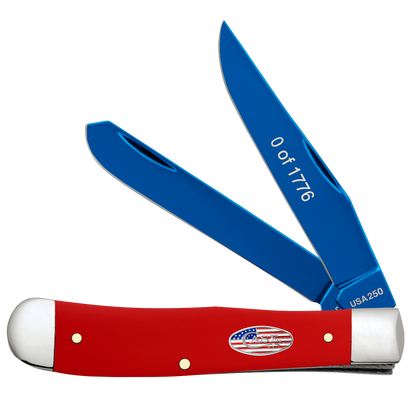 Case XX™ Trapper America 250 Ann. Red  1/1776 Pocket