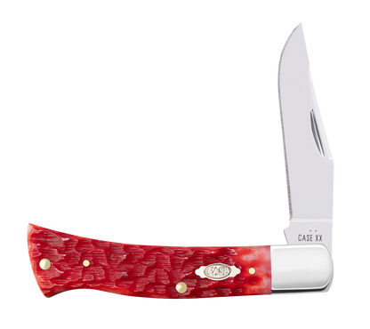Case XX™ Axe Peach Seed Jig Dark Red Bone  Carbon Steel Pocket Knife