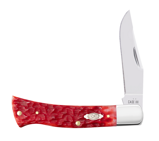 Case XX™ Axe Peach Seed Jig Dark Red Bone  Carbon Steel Pocket Knife