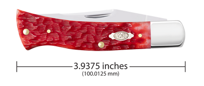Case XX™ Axe Peach Seed Jig Dark Red Bone  Carbon Steel Pocket Knife