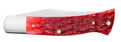 Case XX™ Axe Peach Seed Jig Dark Red Bone  Carbon Steel Pocket Knife