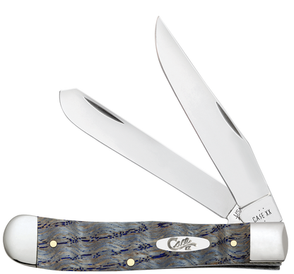 Case XX™ Trapper Blue Curly Oak Wood