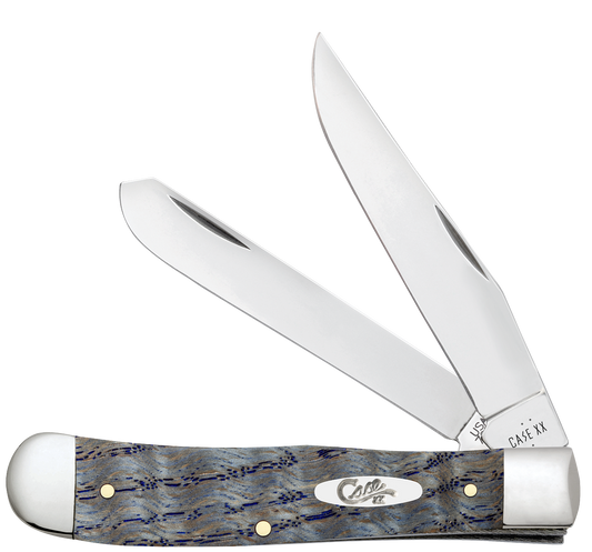 Case XX™ Trapper Blue Curly Oak Wood