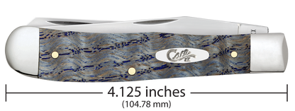 Case XX™ Trapper Blue Curly Oak Wood