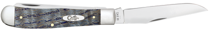 Case XX™ Trapper Blue Curly Oak Wood