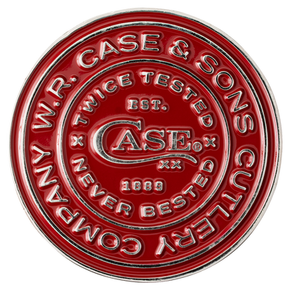 Knives 2026 Red & Antique Silver 50295 Challenge Coin