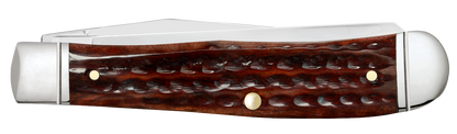 Case XX™ Trapper Pocket Worn 30th Mahogany Bone