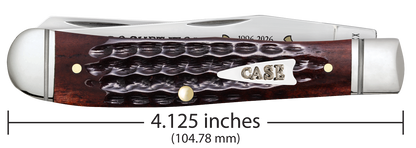 Case XX™ Mini Trapper Pocket Worn 30th Mahogany Bone