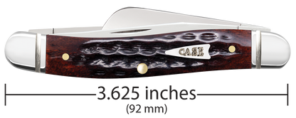 Case XX™ Medium Stockman Pocket Worn 30th Mahogany Bone