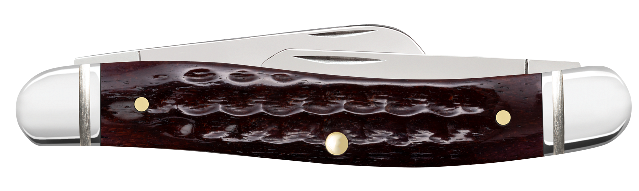 Case XX™ Medium Stockman Pocket Worn 30th Mahogany Bone