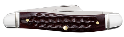Case XX™ Medium Stockman Pocket Worn 30th Mahogany Bone