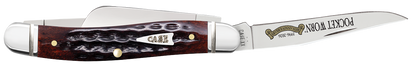 Case XX™ Medium Stockman Pocket Worn 30th Mahogany Bone