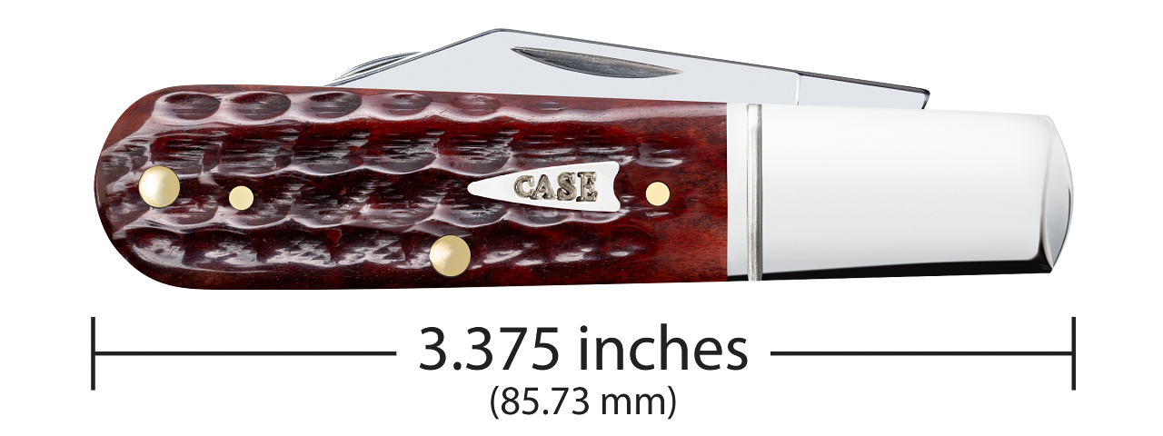Case XX™ Barlow Pocket Worn 30th Mahogany Bone