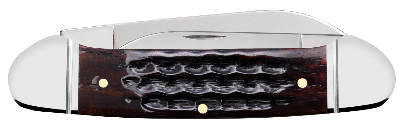 Case XX™ Canoe Pocket Worn 30th Mahogany Bone Canoe
