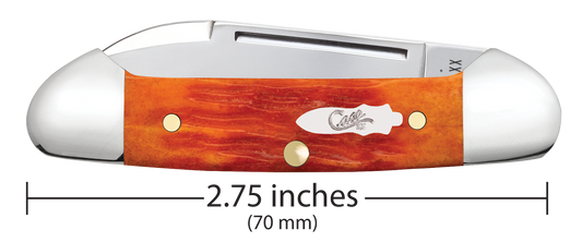Case XX™ Butterbean Crandall Jig Tequila Sunrise Bone 57535 Stainless Pocket Knife