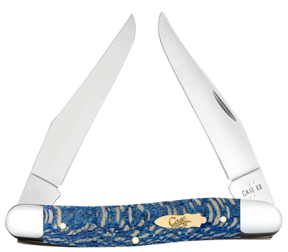 Case XX™ Muskrat Blue Sycamore Wood 63737 Stainless Pocket Knife