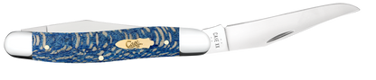 Case XX™ Muskrat Blue Sycamore Wood 63737 Stainless Pocket Knife