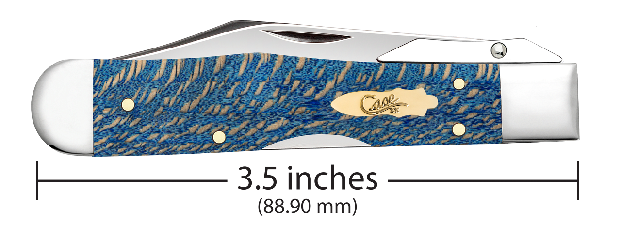 Case XX™ Cheetah Cub Blue Sycamore Wood