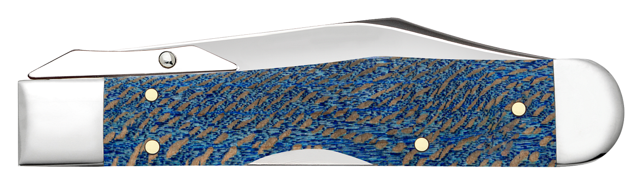 Case XX™ Cheetah Cub Blue Sycamore Wood
