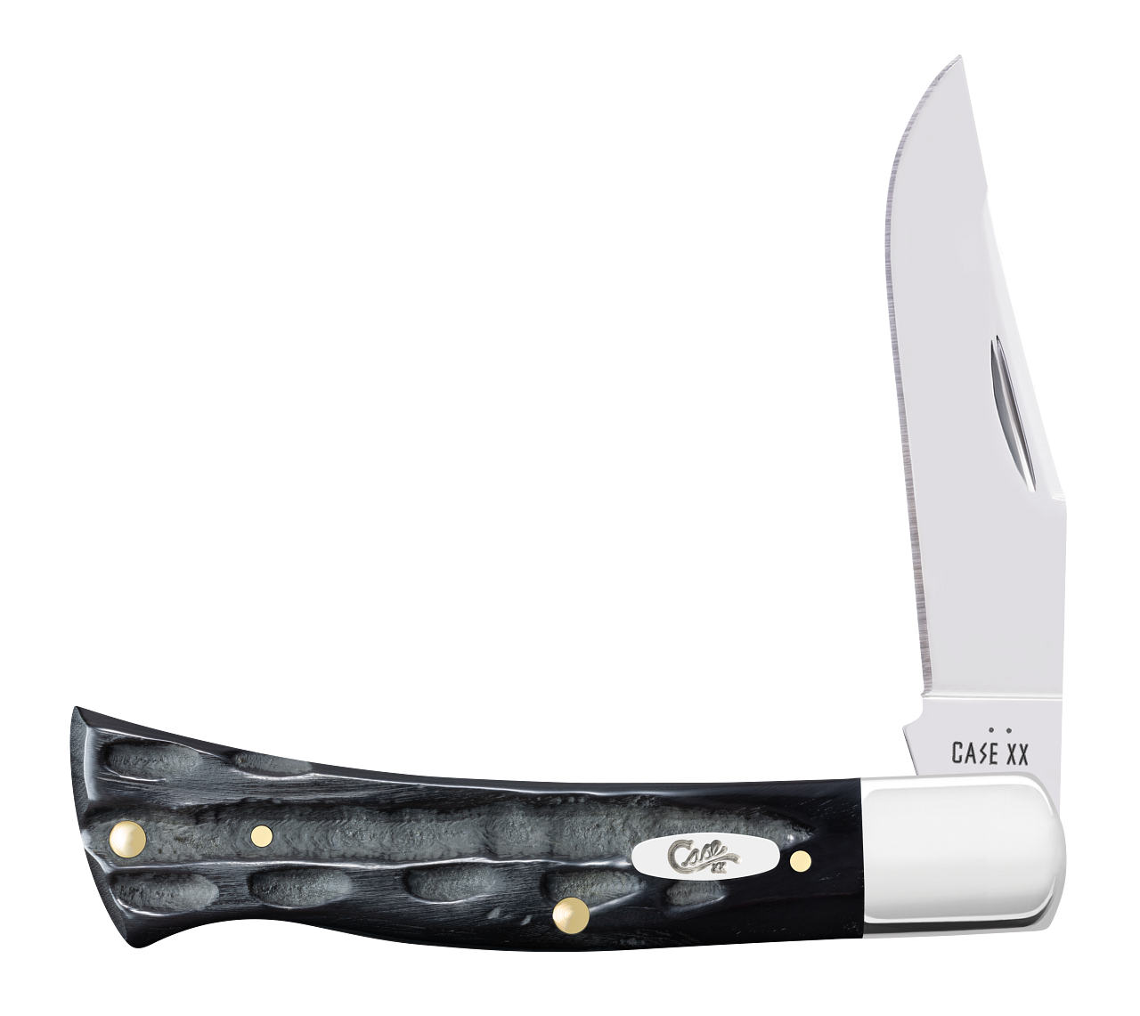 Axe Handle Jigged Buffalo Horn
