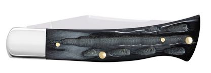 Axe Handle Jigged Buffalo Horn