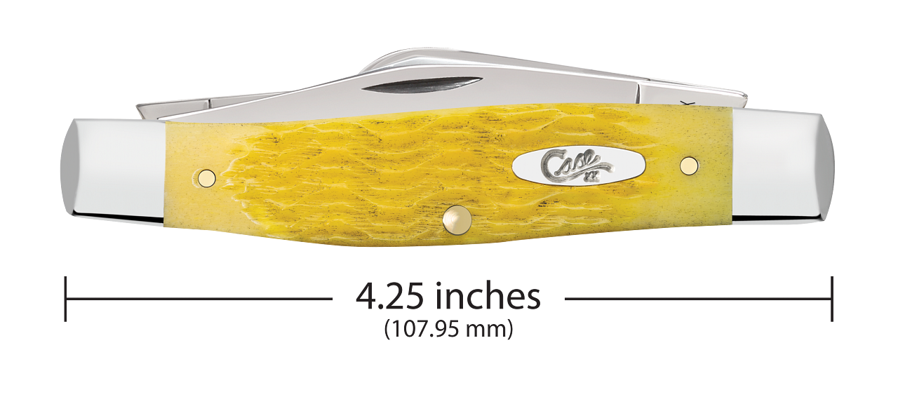 Case XX™ Large Stockman Platts Jig Yellow Bone