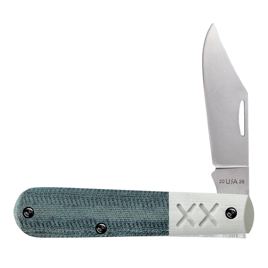 Case XX™ Barlow XR Crossroads Blue Denim Canvas Laminate S35VN