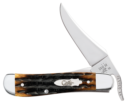 Russlock Kinfolks Jig Molasses Bone 12773 Stainless Pocket Knife