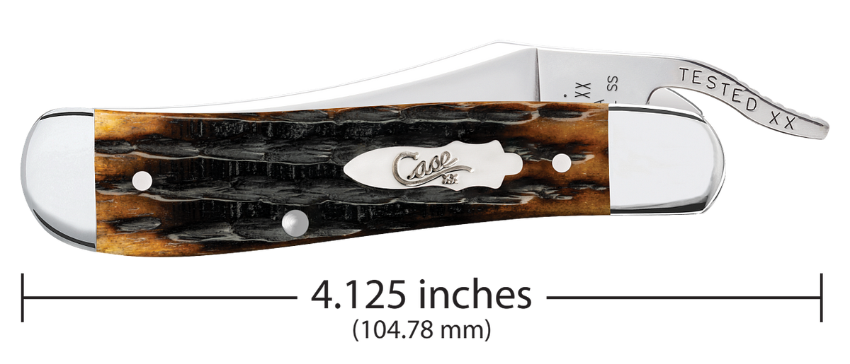 Russlock Kinfolks Jig Molasses Bone 12773 Stainless Pocket Knife