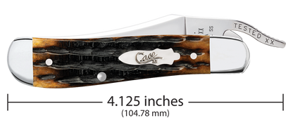 Russlock Kinfolks Jig Molasses Bone 12773 Stainless Pocket Knife