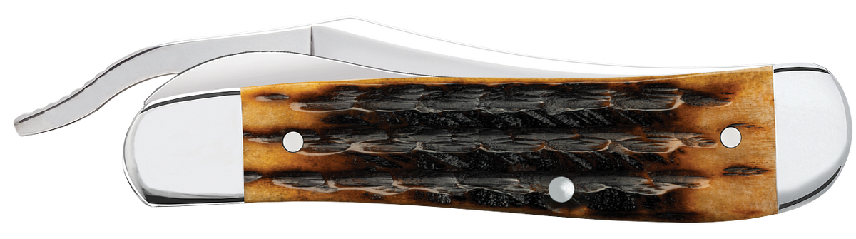 Russlock Kinfolks Jig Molasses Bone 12773 Stainless Pocket Knife