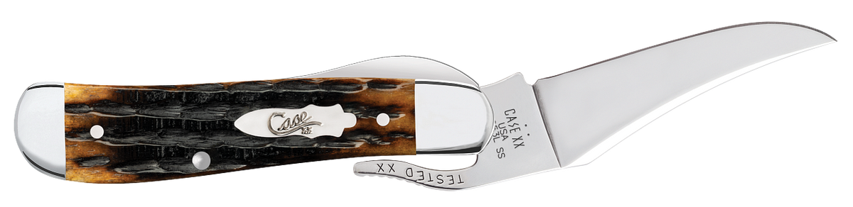 Russlock Kinfolks Jig Molasses Bone 12773 Stainless Pocket Knife