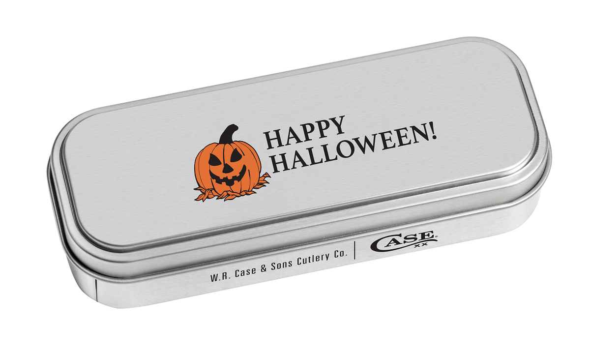Large Stockman Halloween Colorwash Natural Bone 13366 Stainless Pocket Knife
