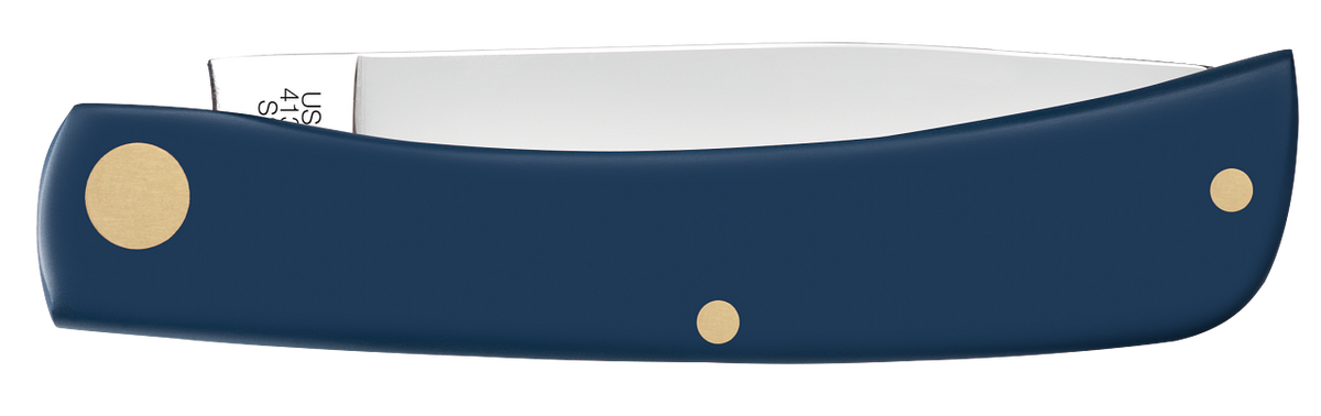 Sod Buster Jr RAM Navy Blue Synthetic 37484 Stainless Pocket Knife